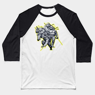 Ninja mutant Baseball T-Shirt